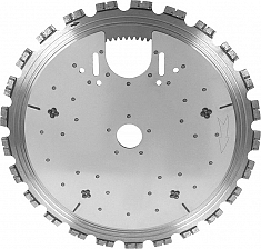 Направляющая шина и режущее алмазное кольцо бесщеточного электрического кольцереза Messer BL-400